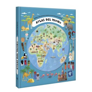 Atlas del Mundo con páginas plegables