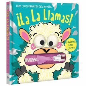 ¡La la Llamas! – Libro con cremallera y ojos movibles