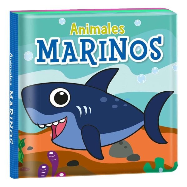 animales marinos libro para el baño