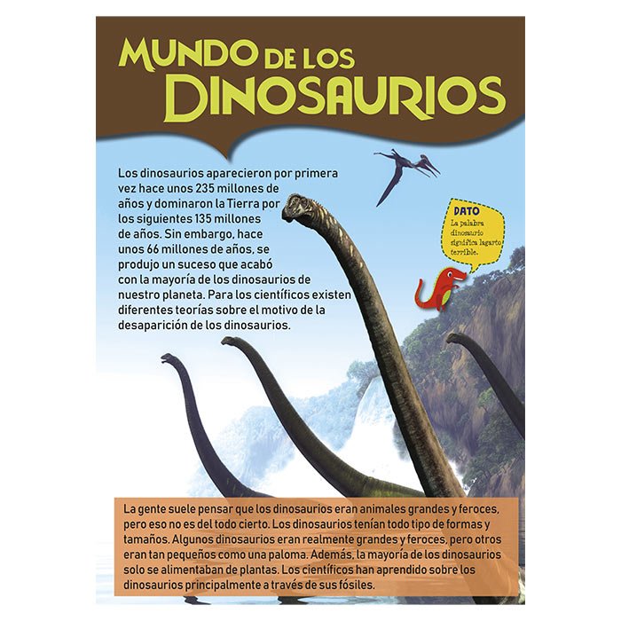 Dinosaurios - Libros para Colorear - Lexus Editores Perú