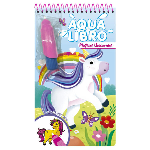 MMAQU1 AQUA LIBROS MAGICOS UNICORNIOS