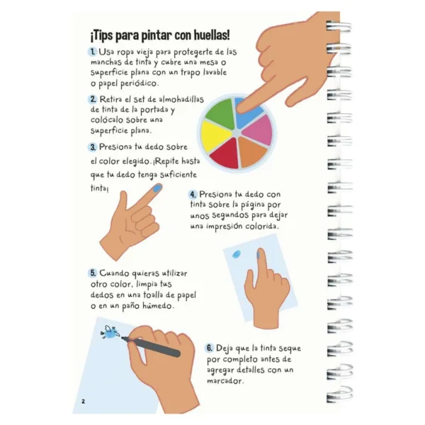 Animales – Pinta con Huellas - Imagen 2