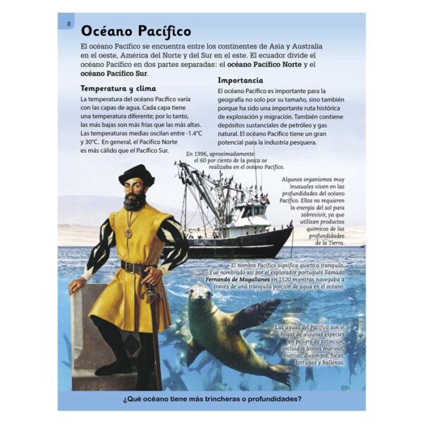 Enciclopedia Ilustrada Mares y Océanos