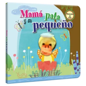 MMMDP1 Mamá Pata y su Pequeño – Títere de Dedo