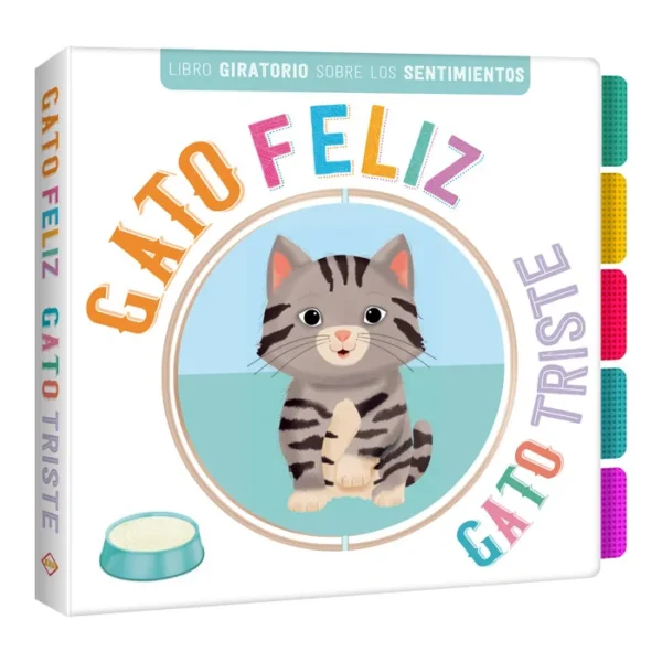 Gato Feliz, Gato Triste – Libro Giratorio