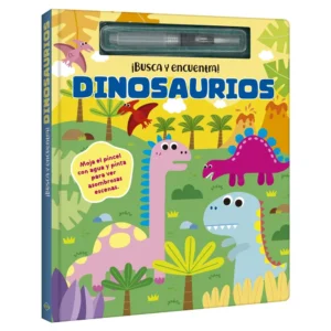 Busca y Encuentra Dinosaurios - Pinta con agua