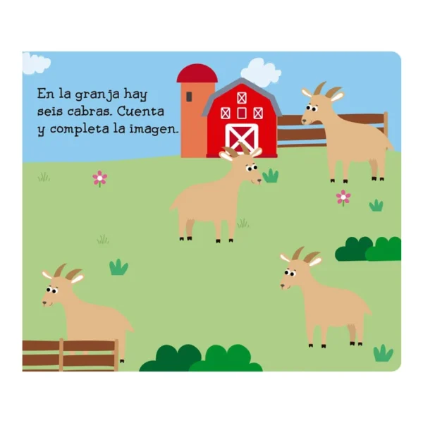 Aprende con Imanes - Los Números con los Animales de la Granja