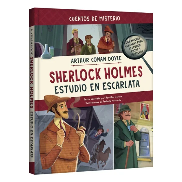Sherlock Holmes Estudio en Escarlata - Clásicos Juveniles