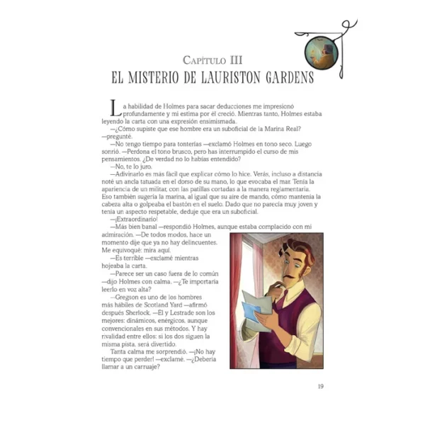 Sherlock Holmes Estudio en Escarlata - Clásicos Juveniles