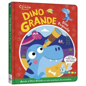 Dino Grande + Catalejo Mágico de Cartón