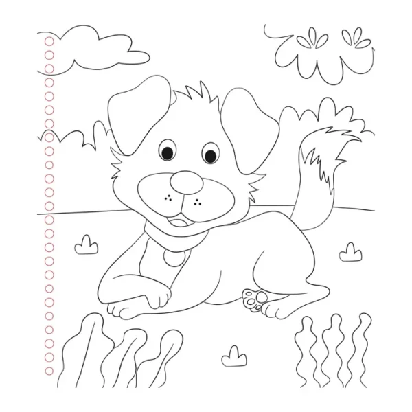 Mi mejor Amigo – Libro para Dibujar con Plantillas