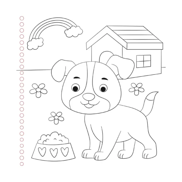 Mi mejor Amigo – Libro para Dibujar con Plantillas - Imagen 4