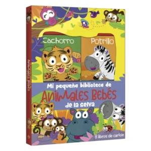 Animales Bebés de la Selva - 8 Libros