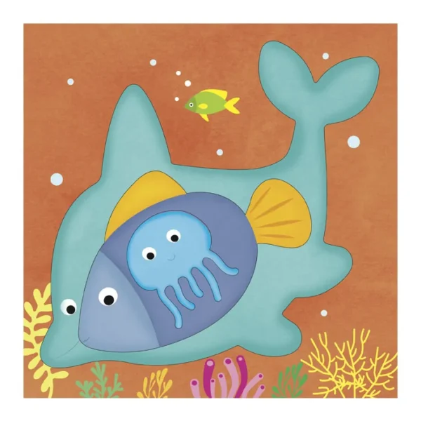 Animales Marinos – Mi Arte con Stencils Pop Out - Imagen 3