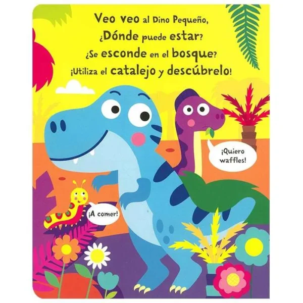 Dino Grande + Catalejo Mágico de Cartón - Imagen 2