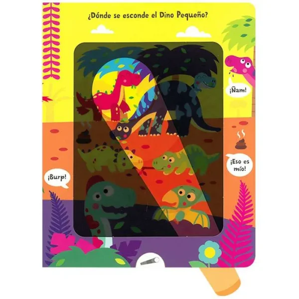 Dino Grande + Catalejo Mágico de Cartón