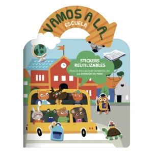 Vamos a la Escuela - Stickers Reutilizables