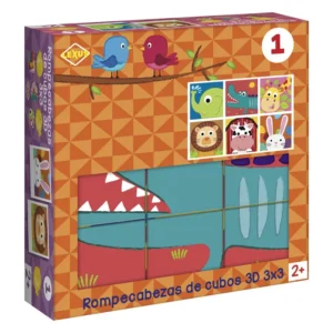 Rompecabezas de Cubo Naranja