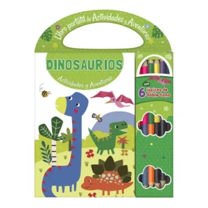 Dinosaurios – Libro Portátil de Actividades y Aventuras