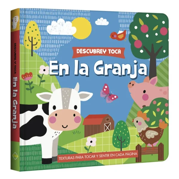 Descubre y Toca En la Granja - Lexus Editores Guatemala